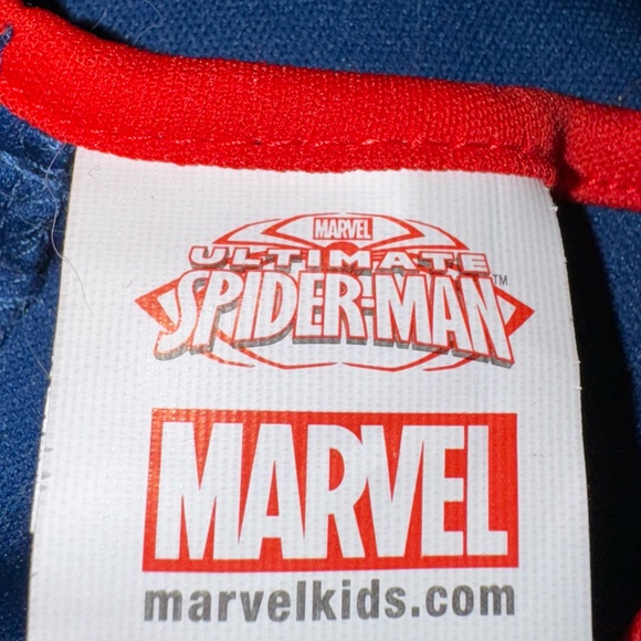 Marvel Kids 🦸 Superhero, Spider-Man padded Bodysuit / costume with gloves - Picture 7 of 8